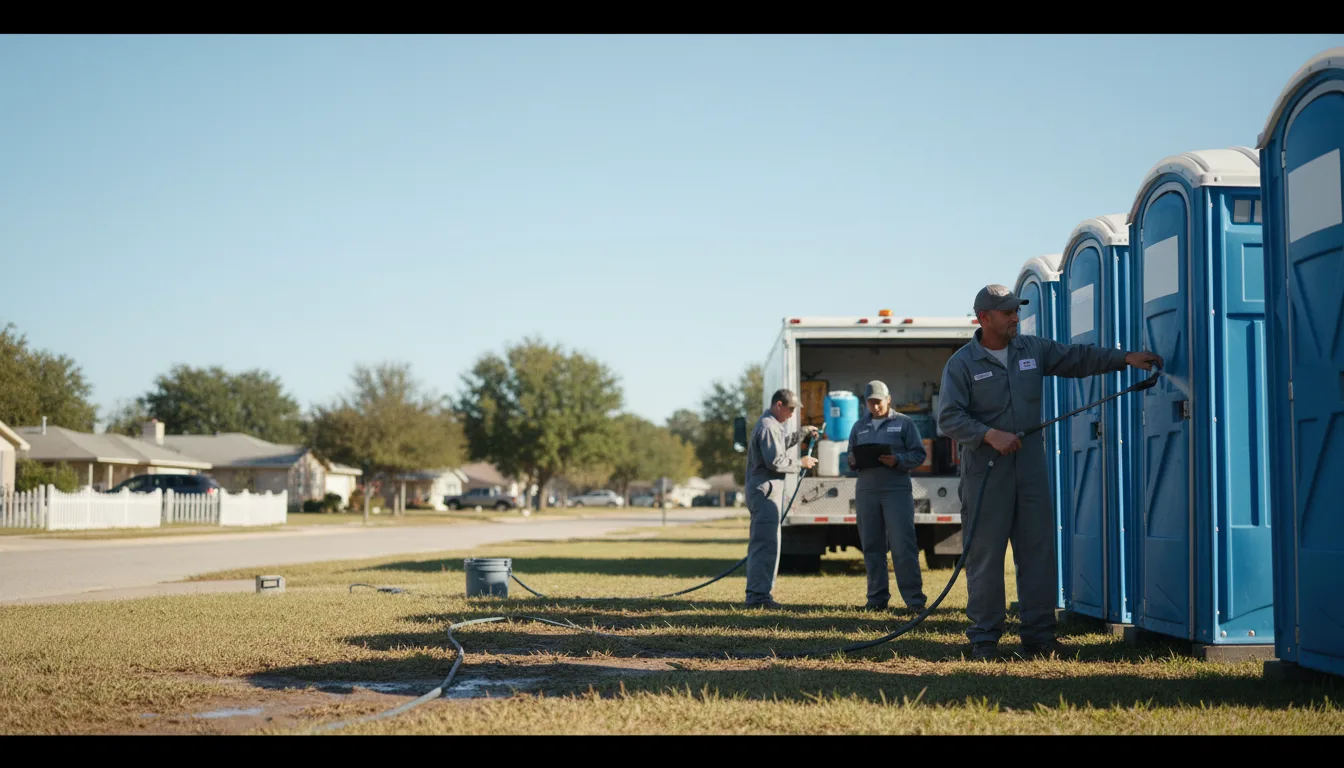 Long-Term Portable Toilet Rental in Anguilla, MS near me